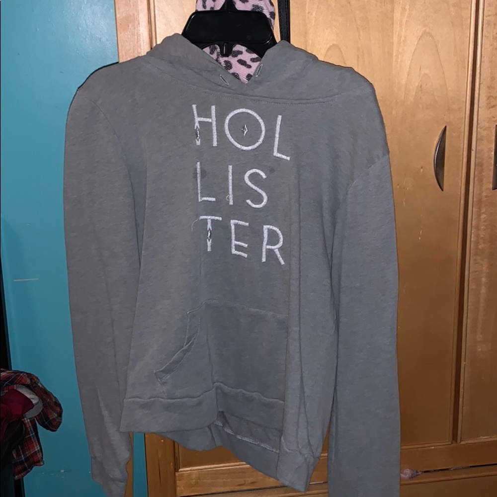 Grey HOLLISTER hoodie